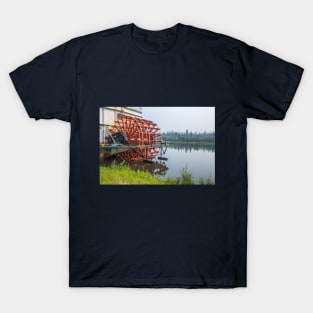 USA. Alaska. On the River. Paddle Wheel. T-Shirt